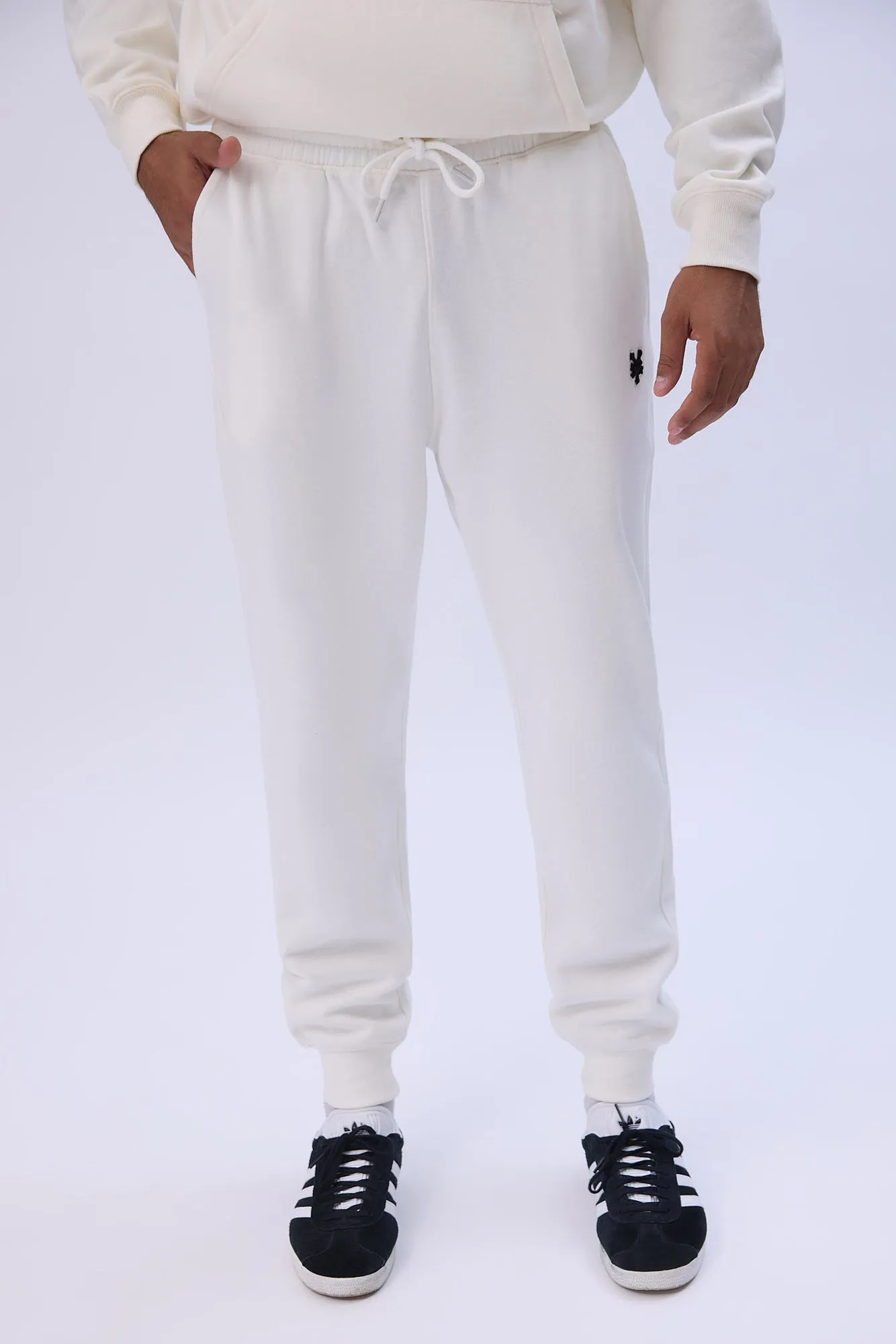 Jogger en molleton logo brodé Zoo York homme