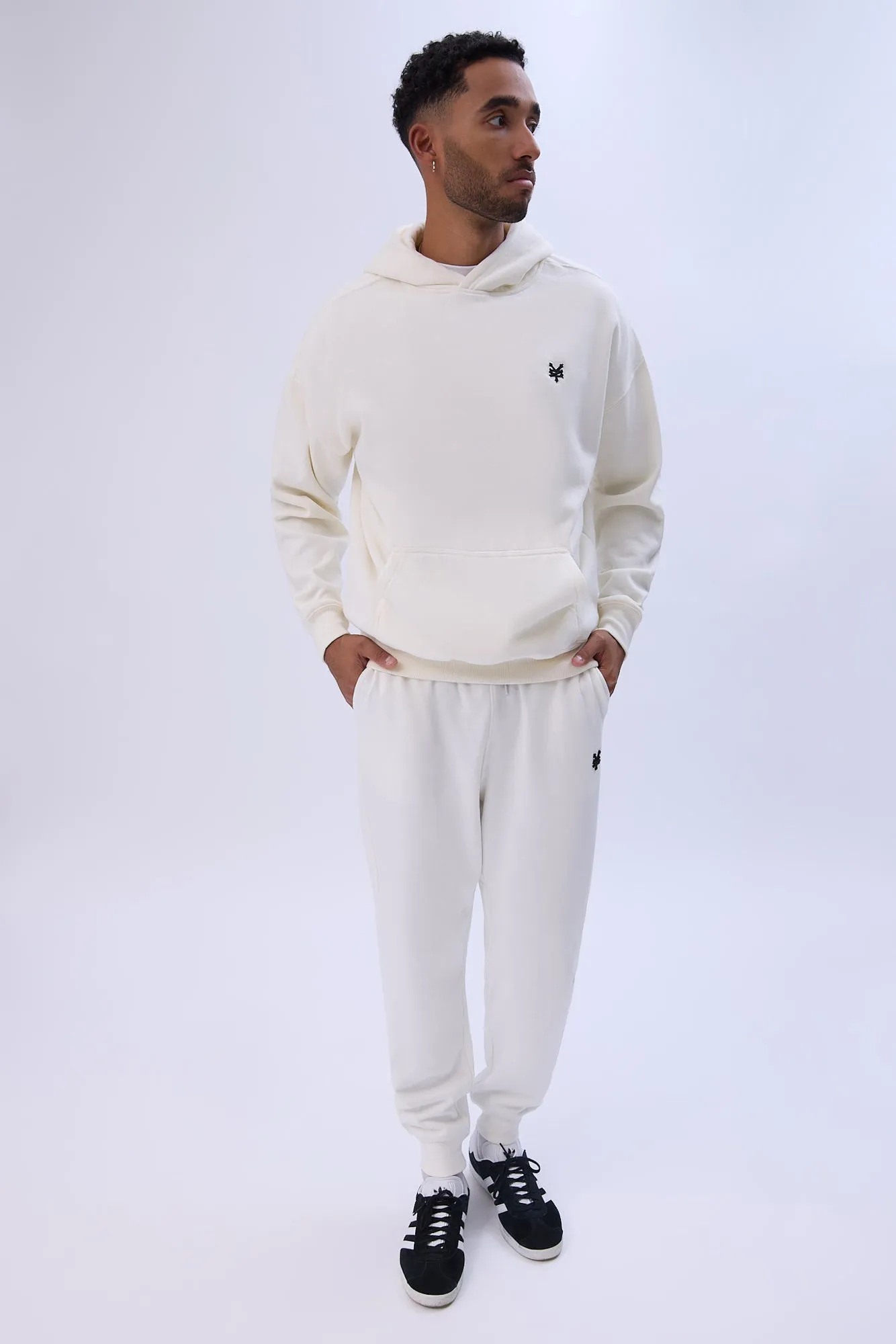 Jogger en molleton logo brodé Zoo York homme