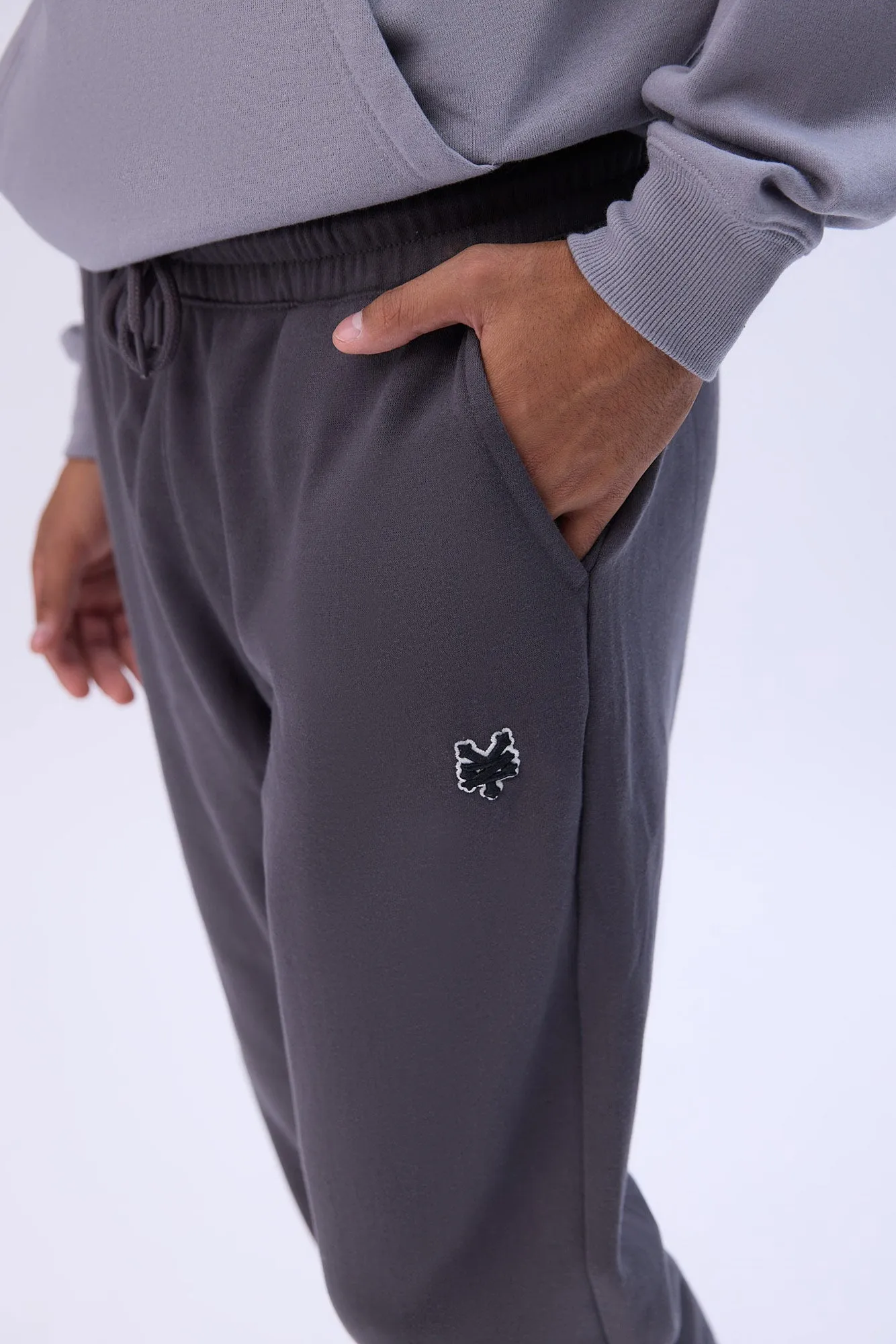 Jogger en molleton logo brodé Zoo York homme