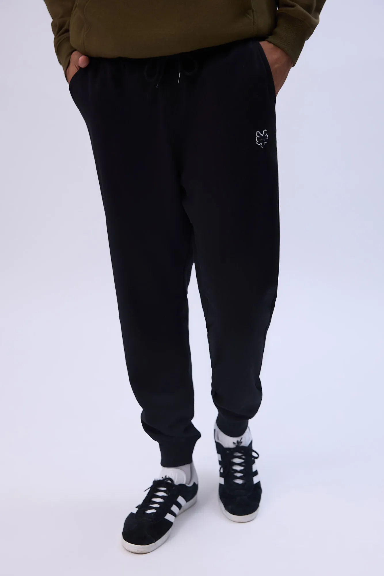 Jogger en molleton logo brodé Zoo York homme