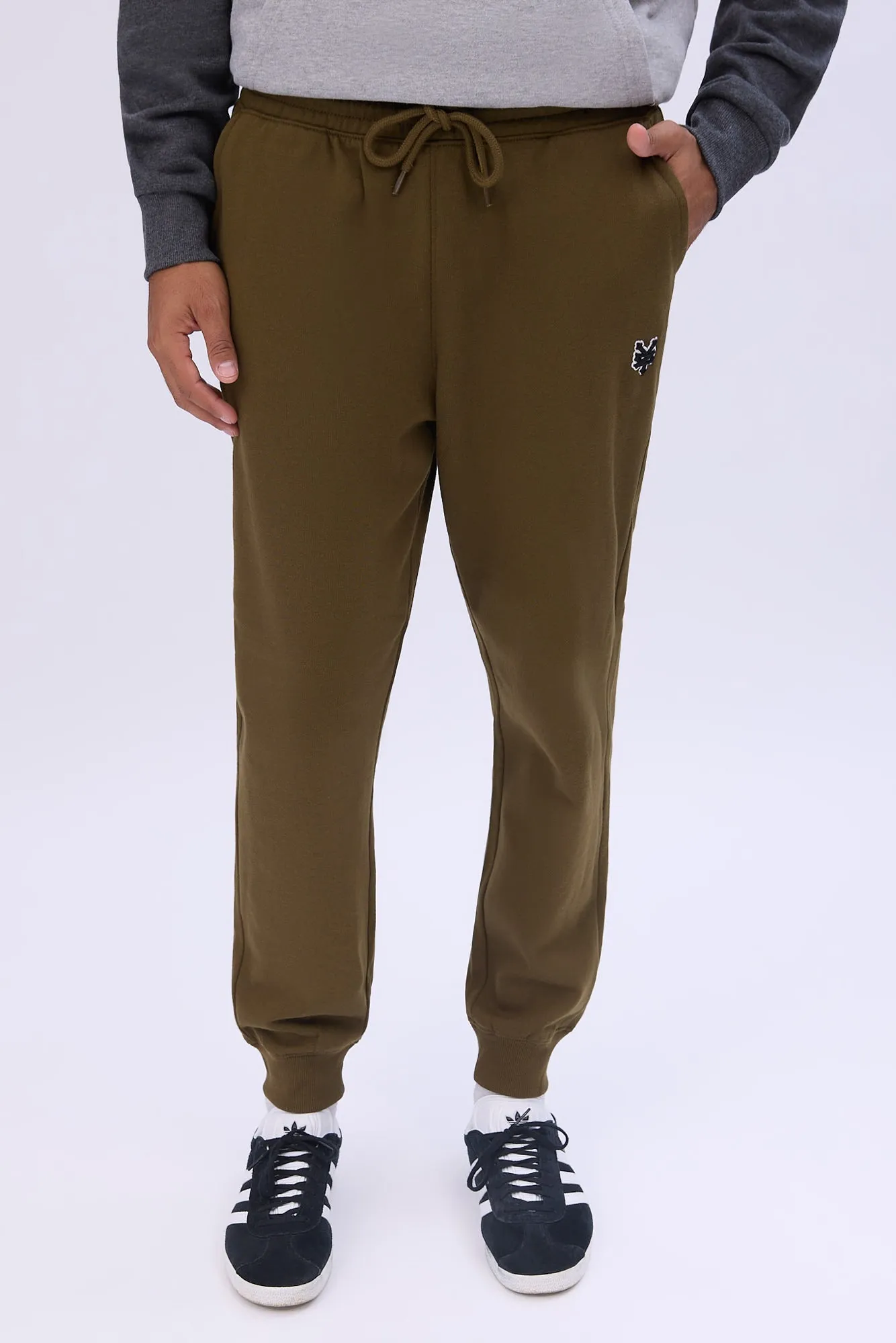 Jogger en molleton logo brodé Zoo York homme