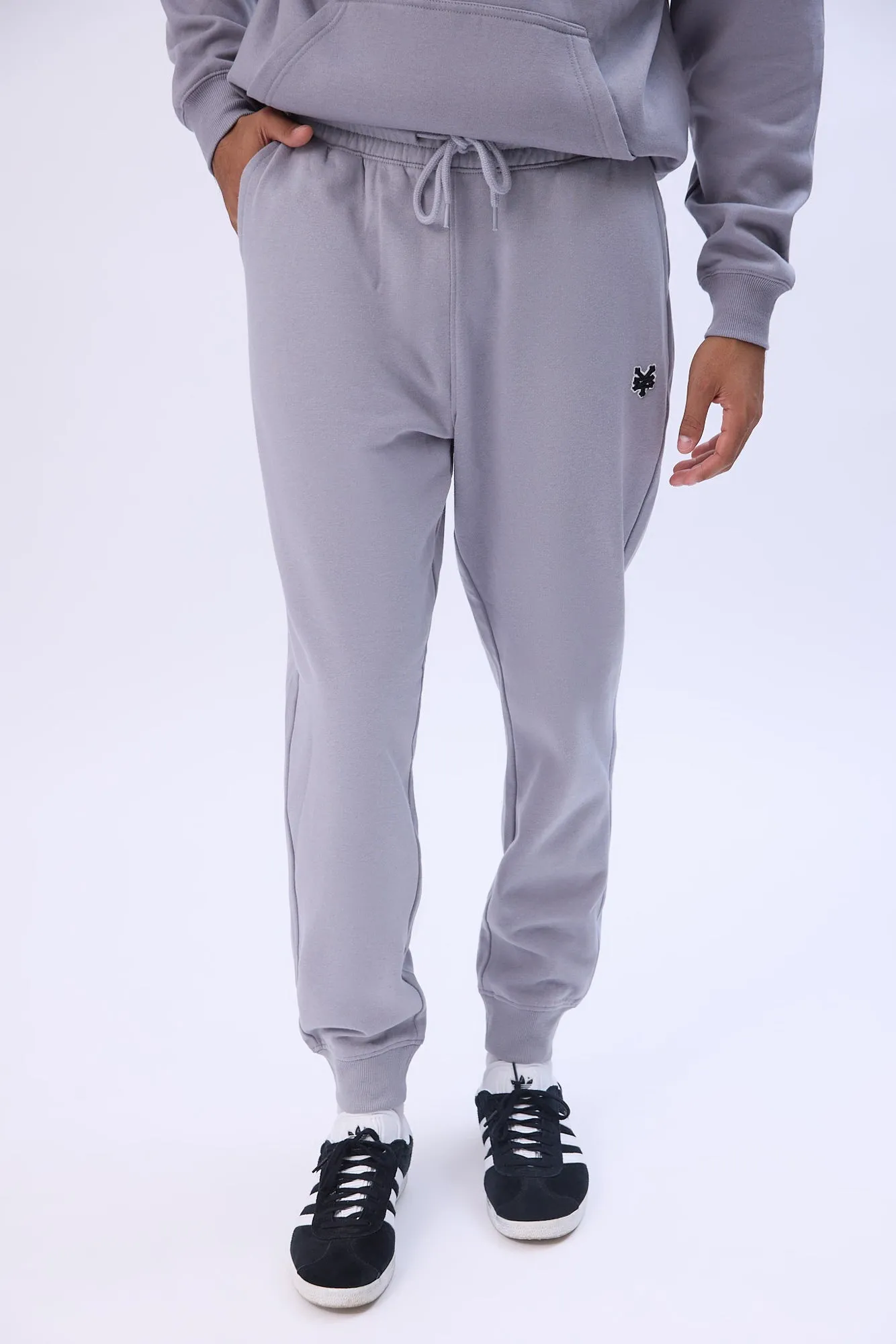 Jogger en molleton logo brodé Zoo York homme