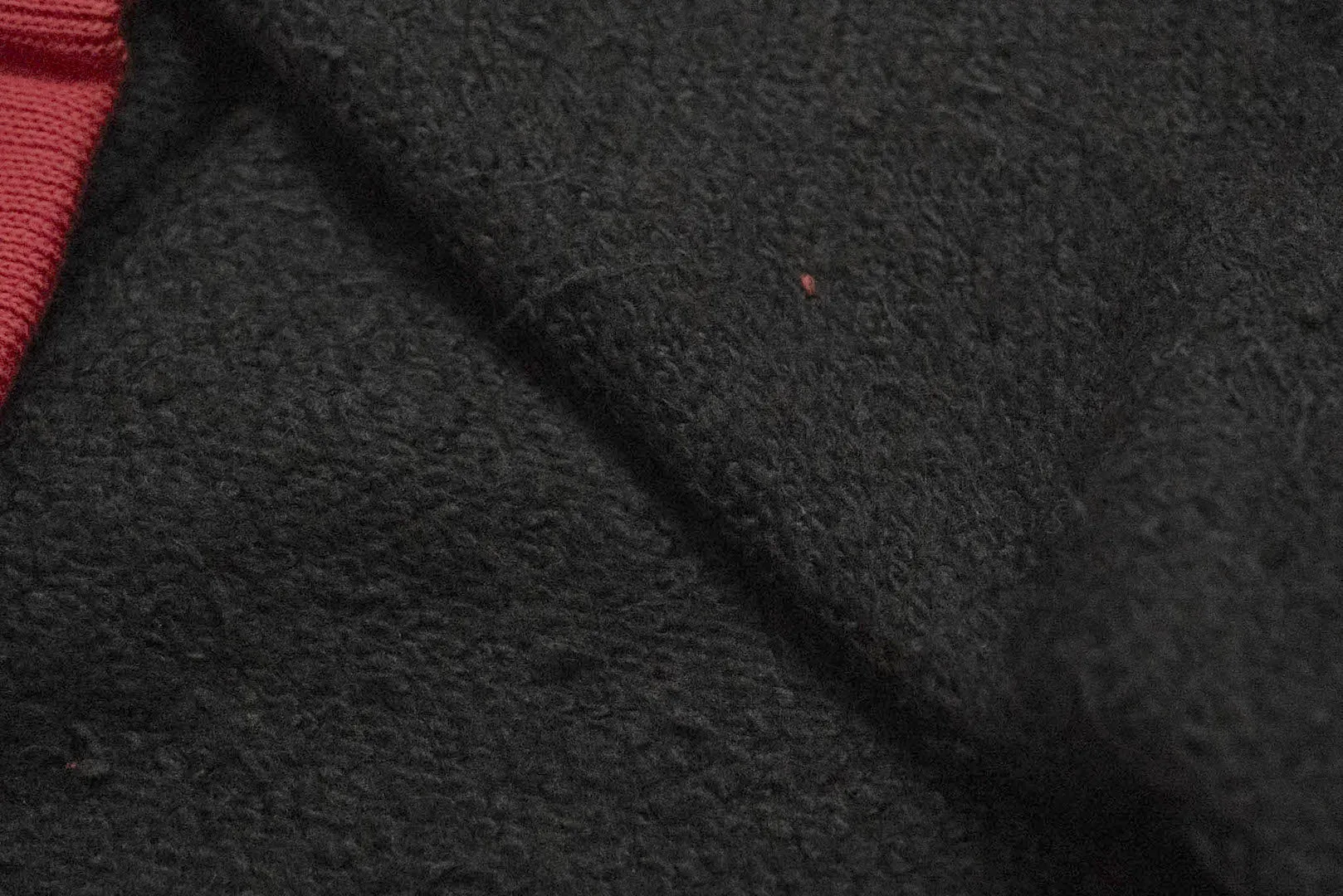 John Gluckow X Warehouse Co. 10oz Loopwheeled 'Two-Tone' Sweatshirt (Black X Red)
