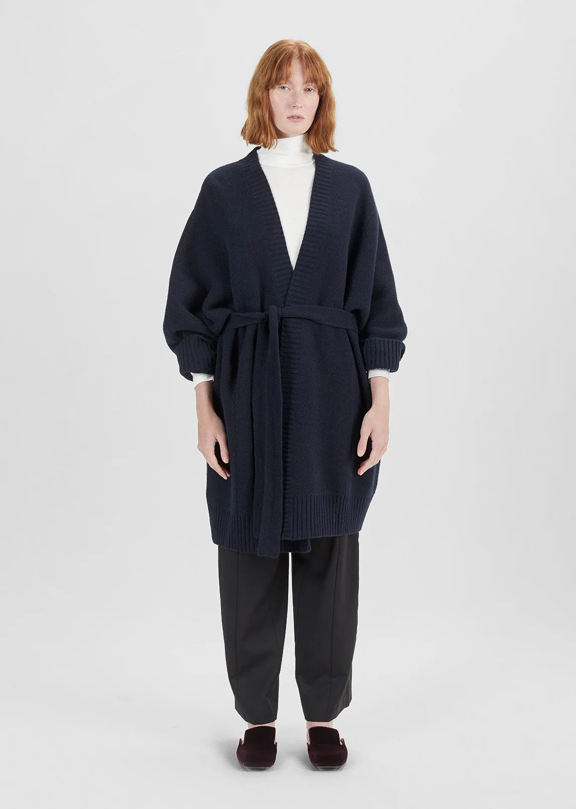 Lambswool Cashmere Cardigan
