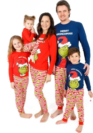 Matching Family Christmas Pajamas Adults Kids Snug Fit