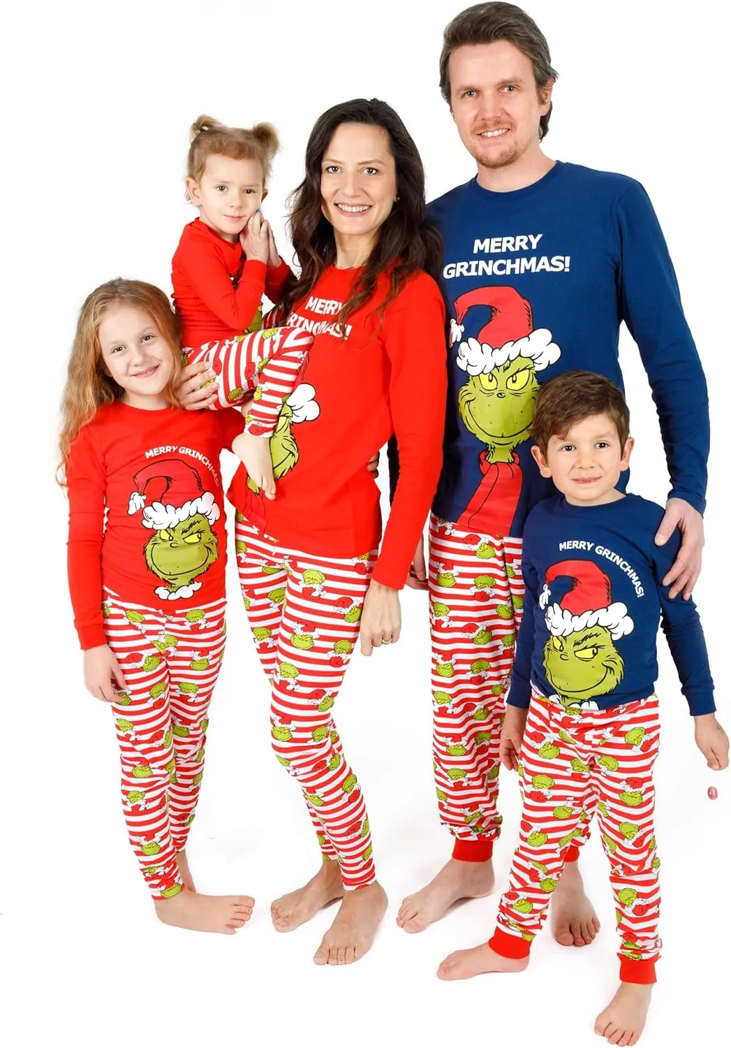 Matching Family Christmas Pajamas Adults Kids Snug Fit