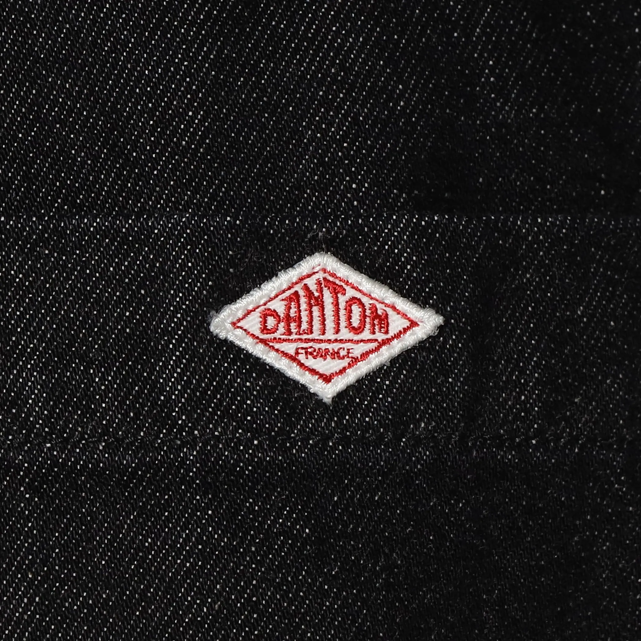 MEN'S BLACK DENIM EASY PANTS
