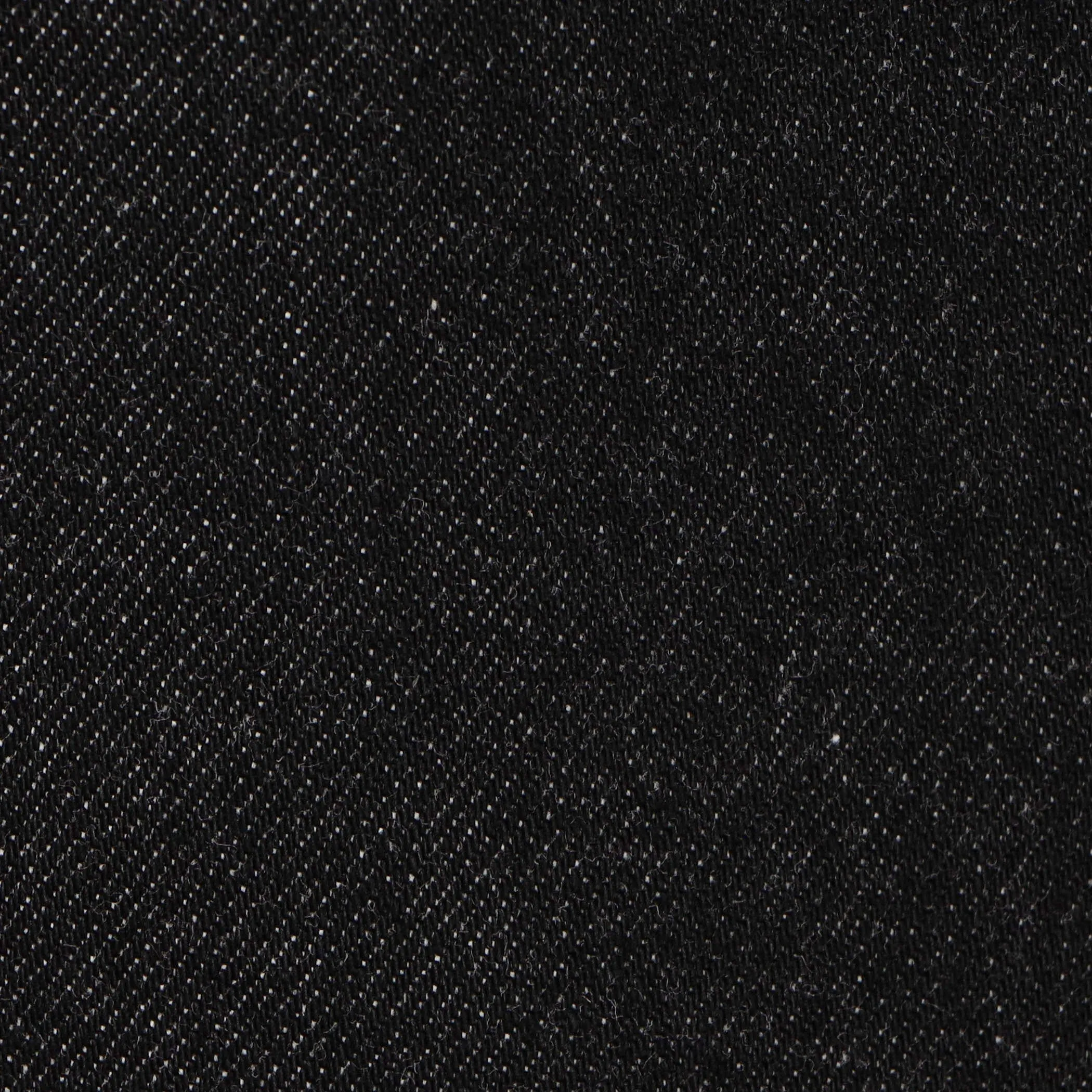 MEN'S BLACK DENIM EASY PANTS