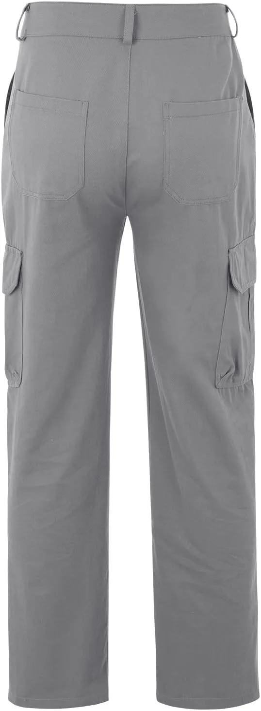 Men's Cargo Sweatpants Fashion Men's Sport Color Bandage Casual Loose Sweatpants Drawstring Pant Mens Sweatpants Mens