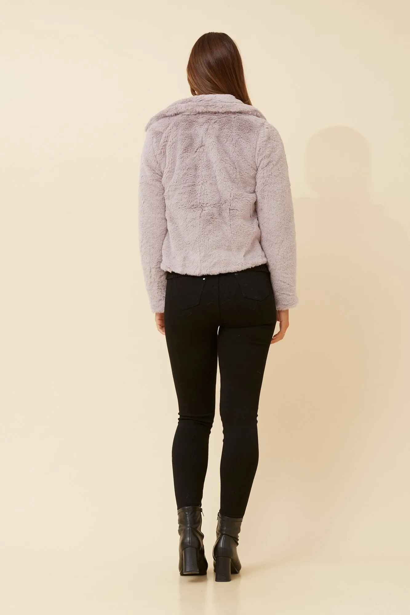 MOSCOW FAUX FUR JACKET