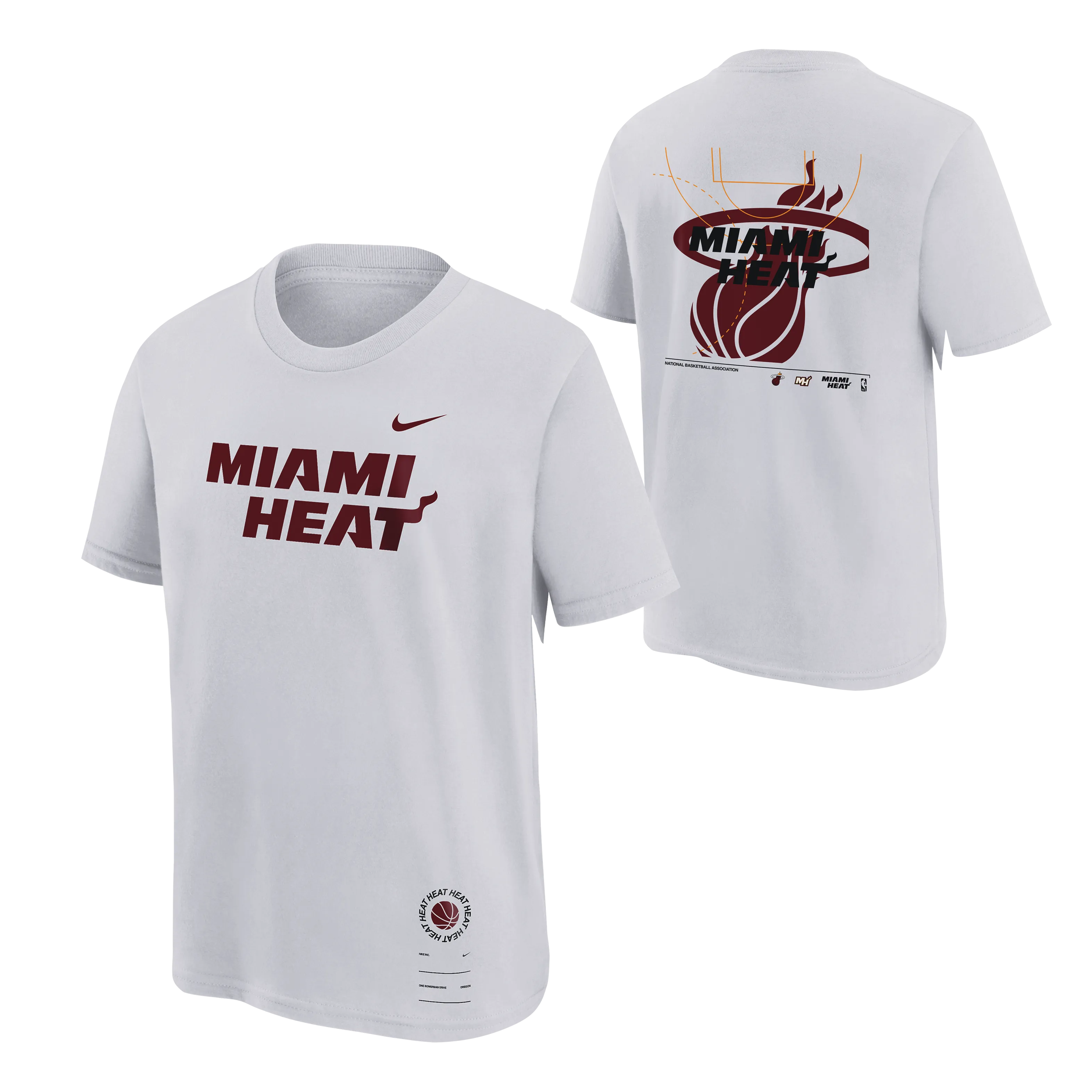 Nike Miami HEAT Essential Wordmark Youth Tee