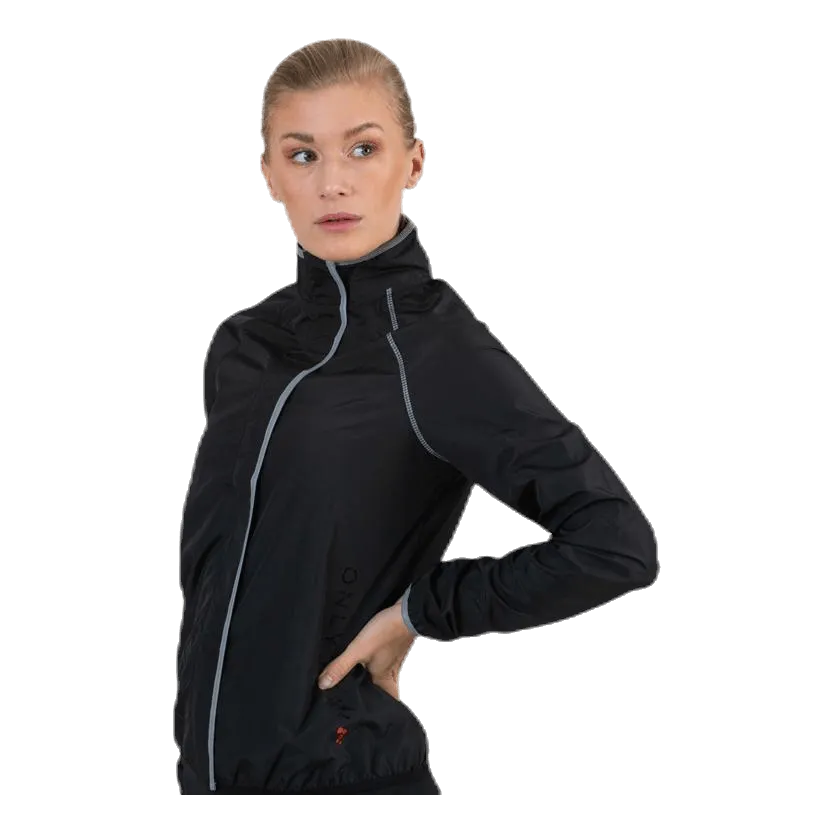 Performance Run Jacket Black
