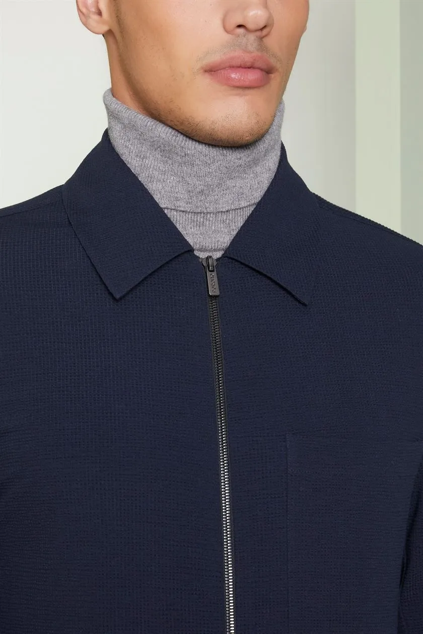 Perona   I   Mens -Outerwear-Fabric Jackets-Yuuto Pma-Fv21-32648-Navy  AS8171