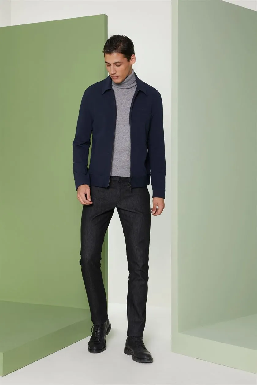 Perona   I   Mens -Outerwear-Fabric Jackets-Yuuto Pma-Fv21-32648-Navy  AS8171