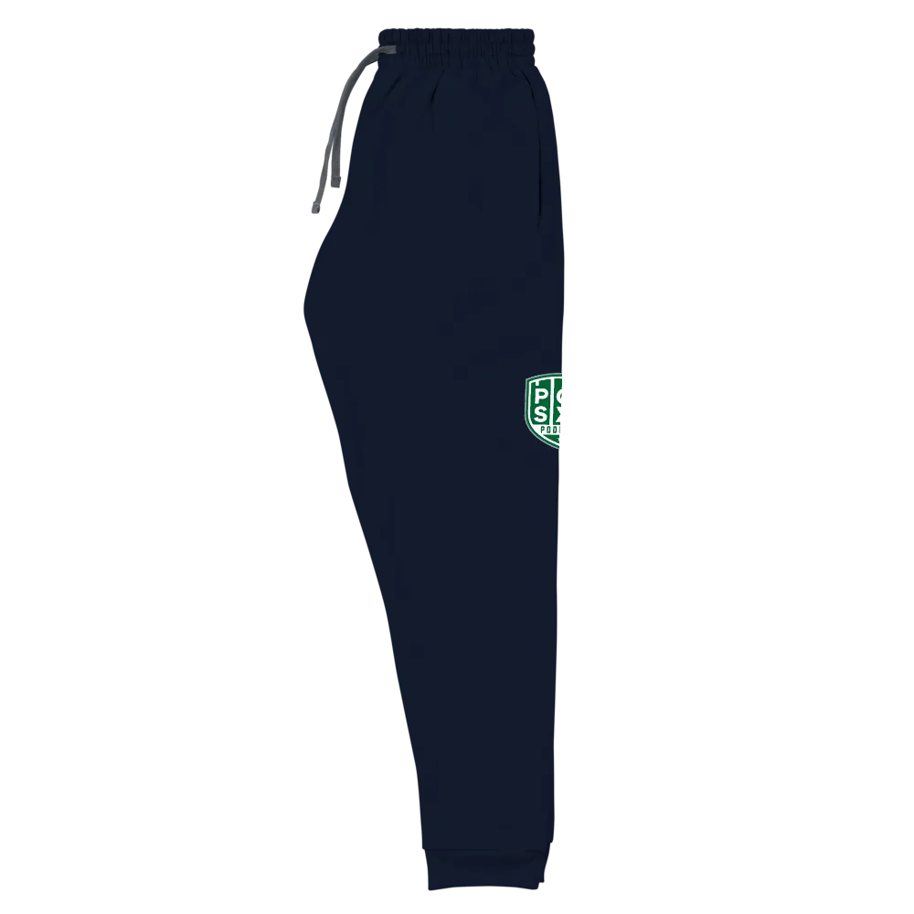 Pick Six Podcast Logo Adult Fleece Joggers