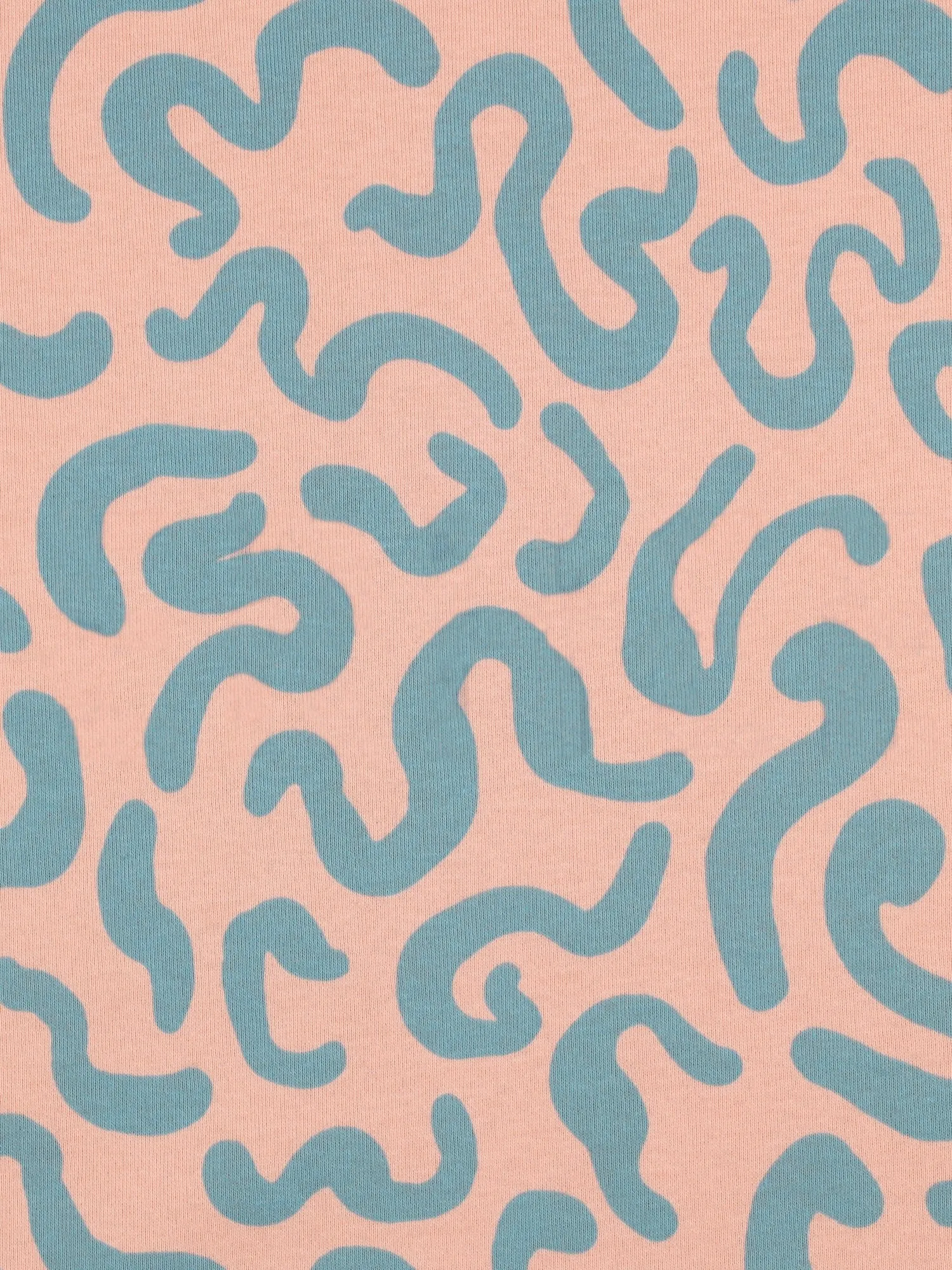 Pink Squiggles Adult Hoodie