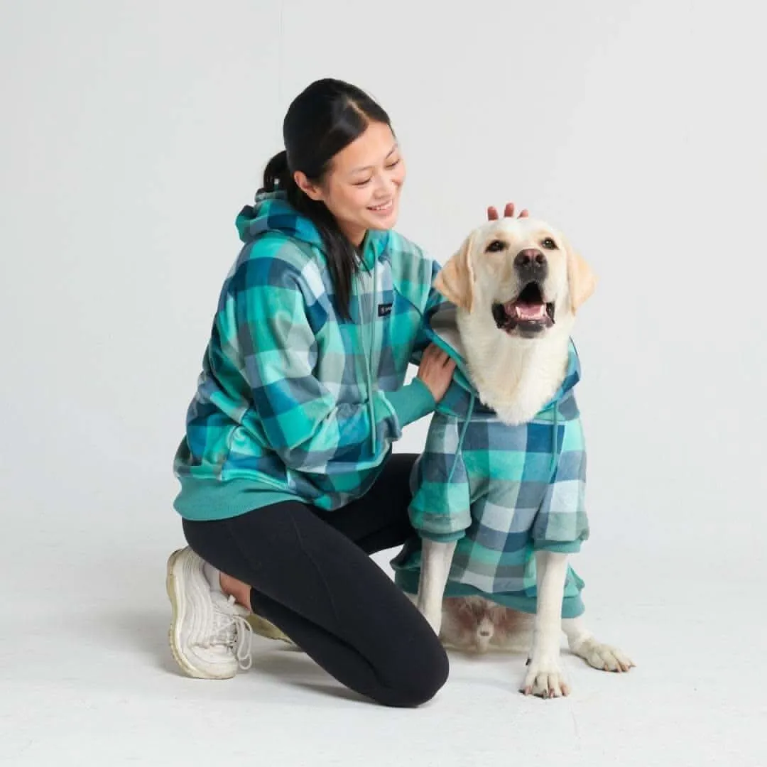 Plaid Human Hoodies