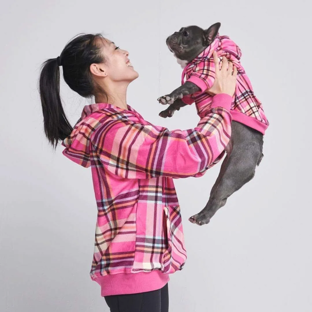 Plaid Human Hoodies