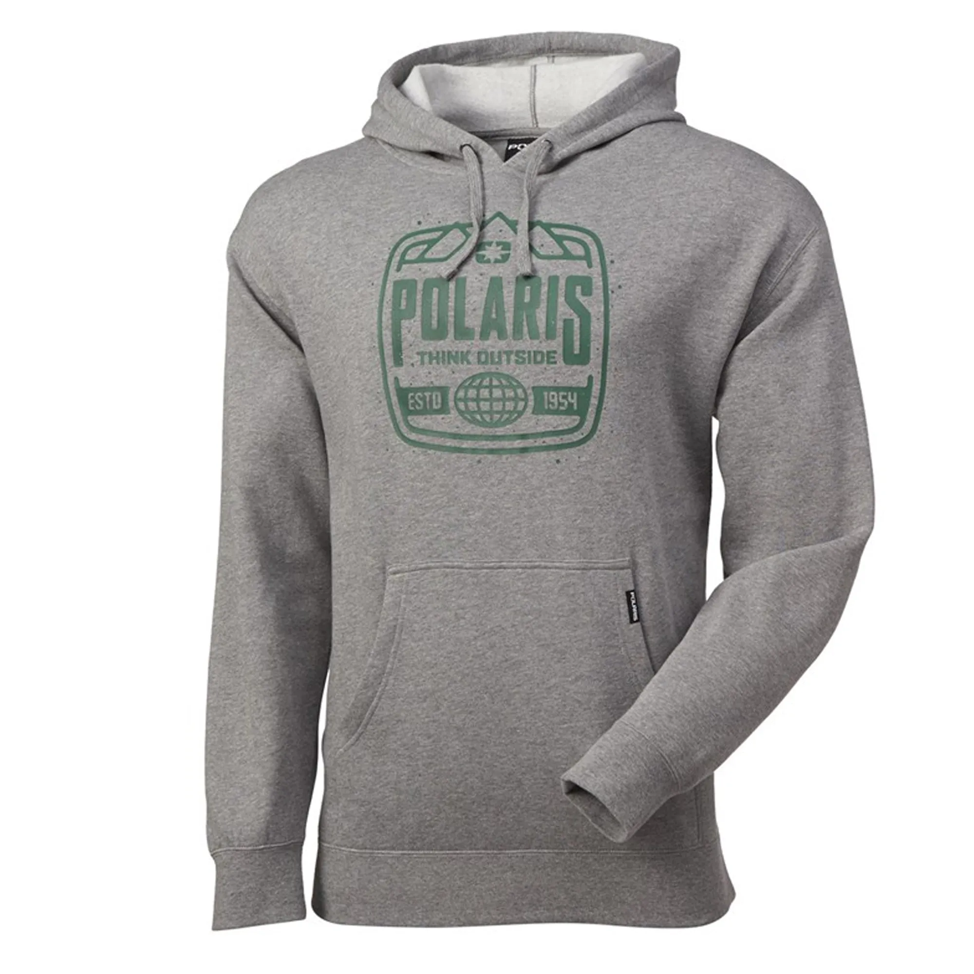 Polaris Stamp Pullover Hoodie Gray
