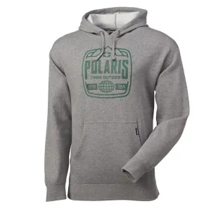 Polaris Stamp Pullover Hoodie Gray