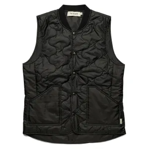 Quilted Vest - Black