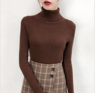 Rawa - Sweater Autumn Winter Tops Soft Knitted