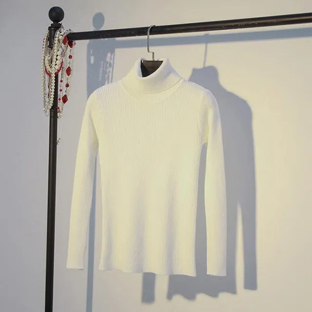 Rawa - Sweater Autumn Winter Tops Soft Knitted