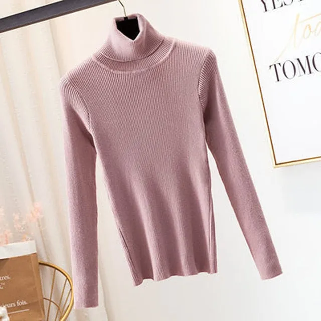 Rawa - Sweater Autumn Winter Tops Soft Knitted