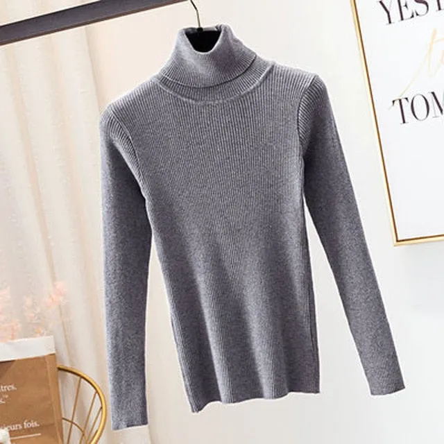 Rawa - Sweater Autumn Winter Tops Soft Knitted