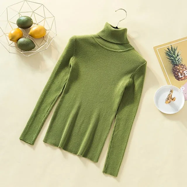 Rawa - Sweater Autumn Winter Tops Soft Knitted