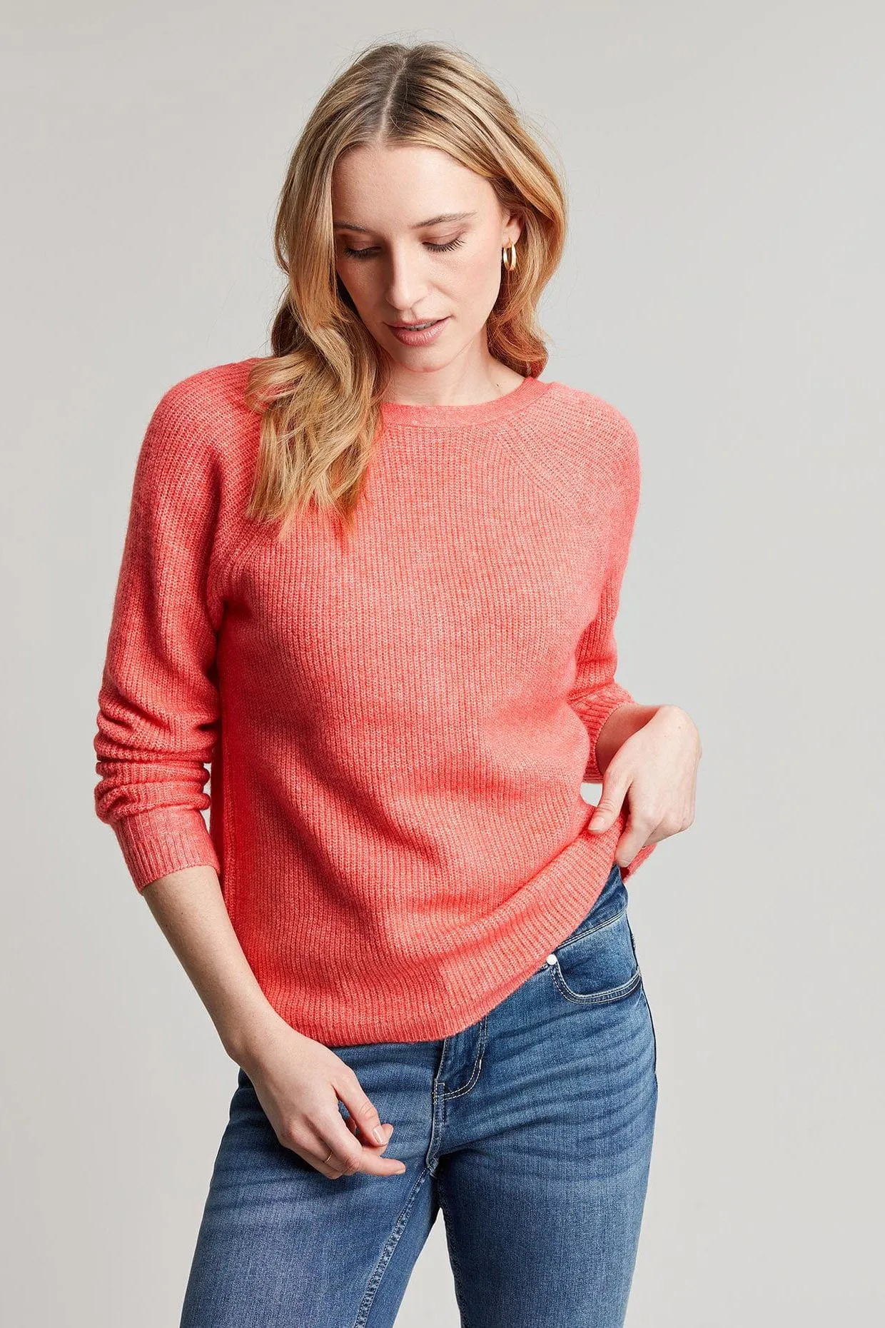 Rosy Reversible Cardigan - Orange
