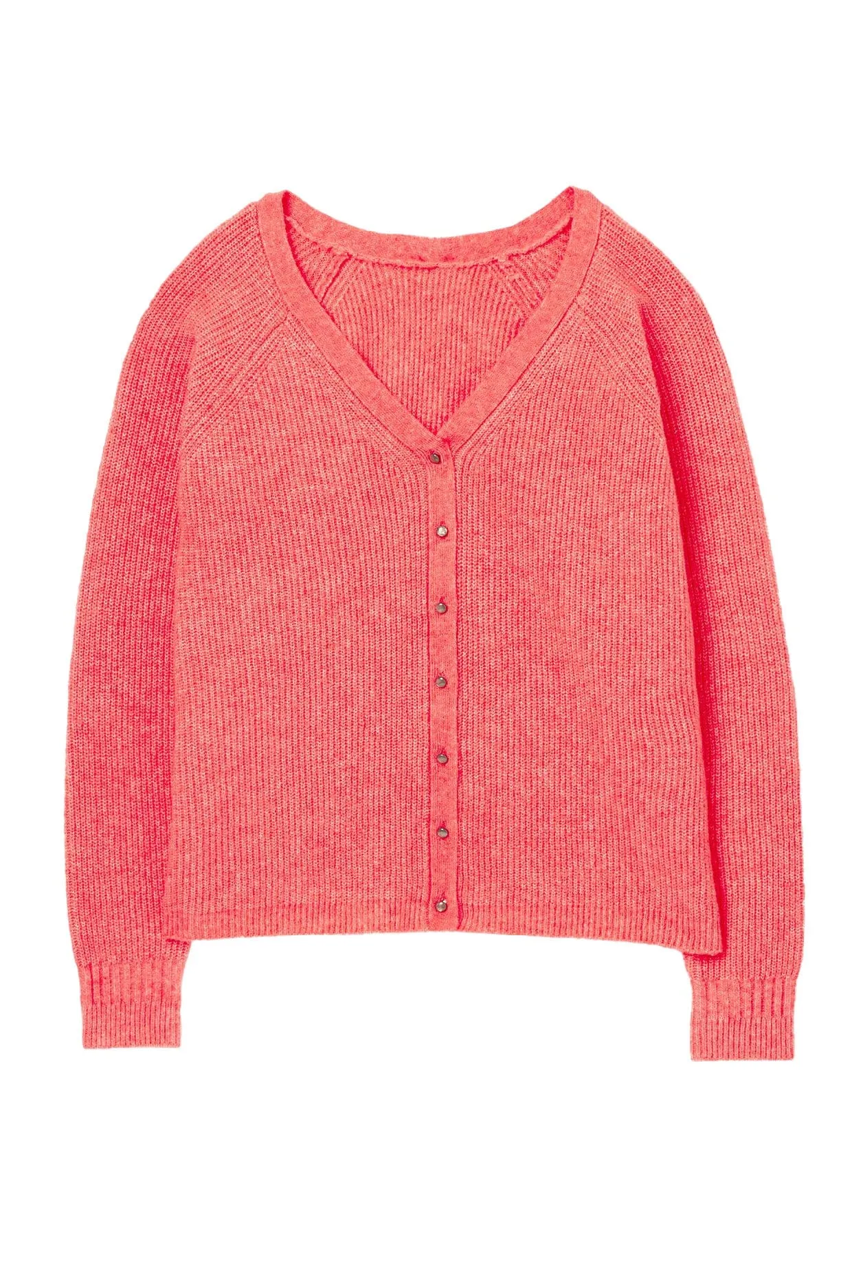 Rosy Reversible Cardigan - Orange