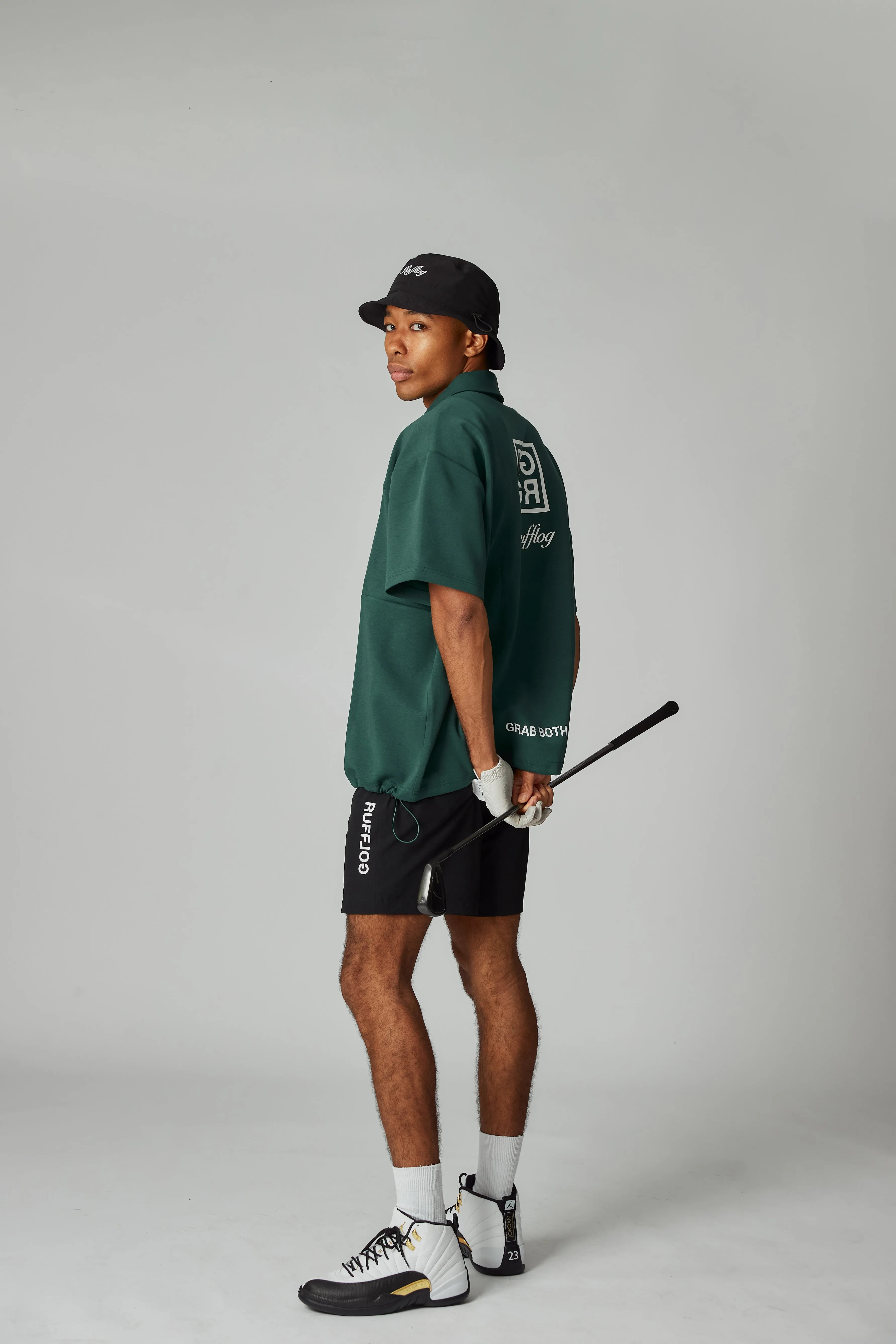 【特別対応】RUFFLOG EASY SHORTS BLACK
