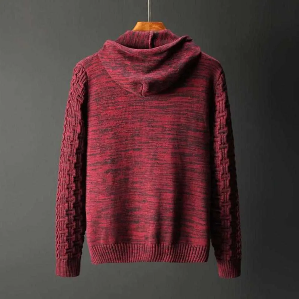 Saint Morris Knitted Zip-Up Cardigan
