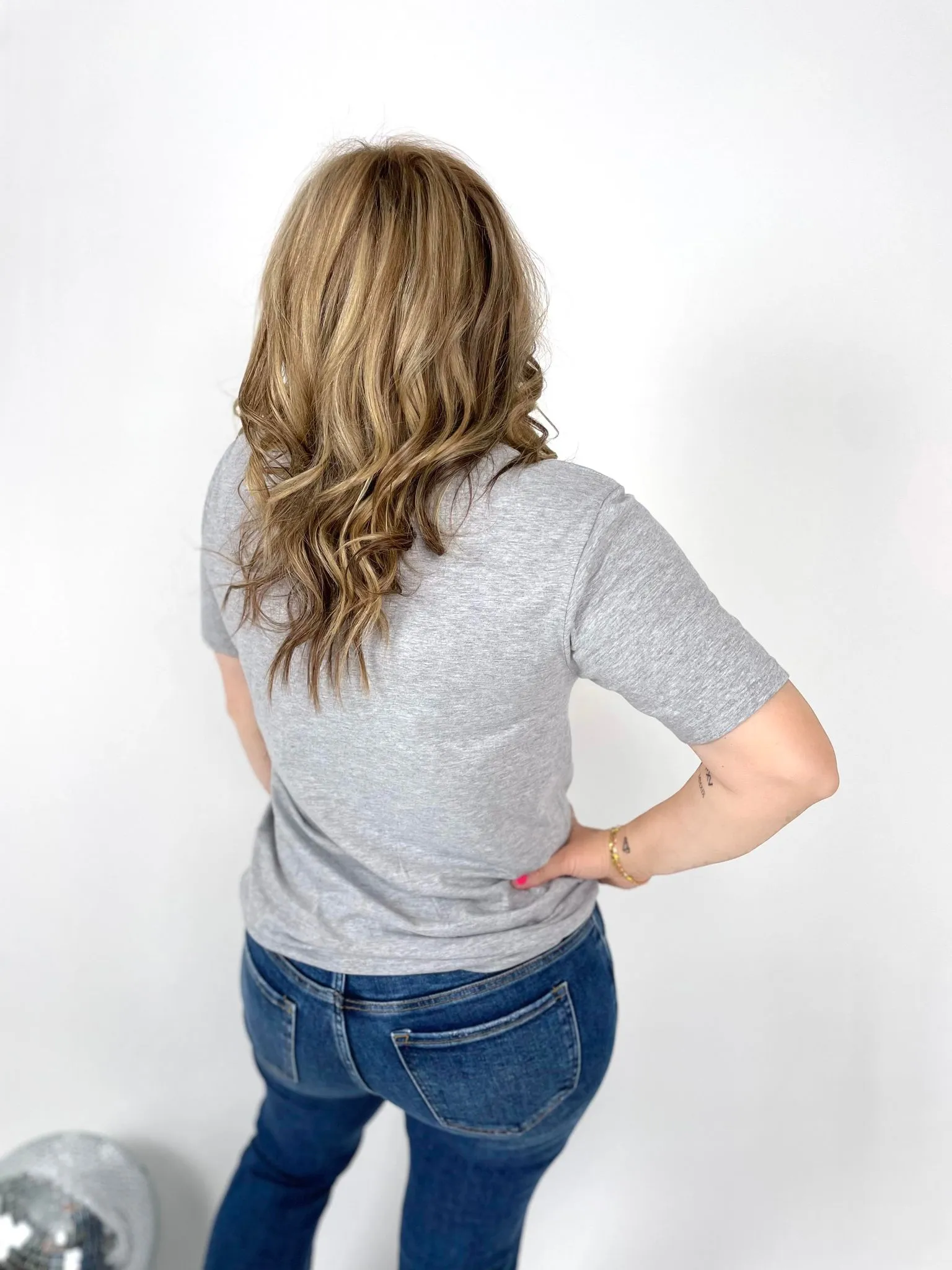 Sequin TEACH Tee
