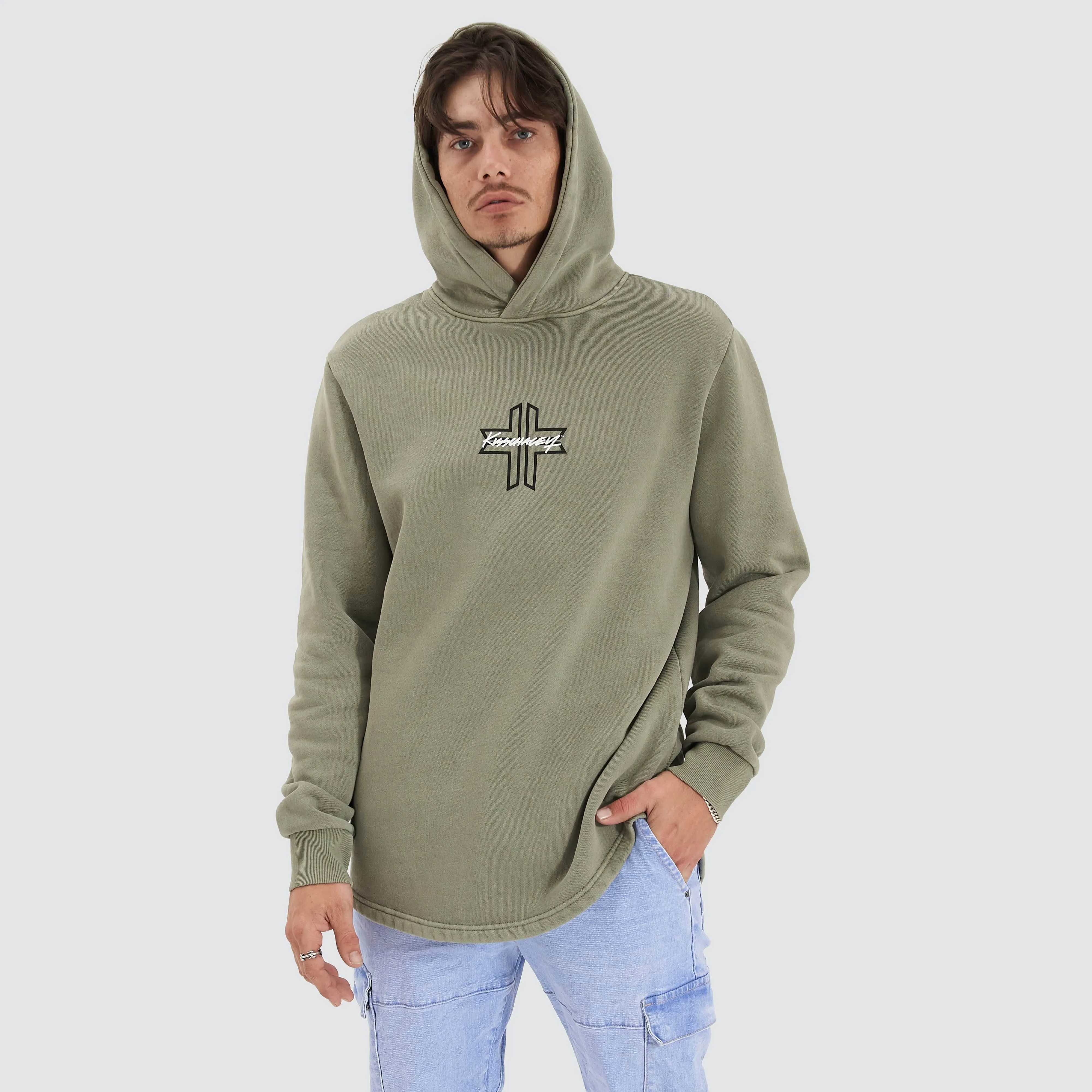 Shadow Dual Curved Hoodie Pigment Shadow