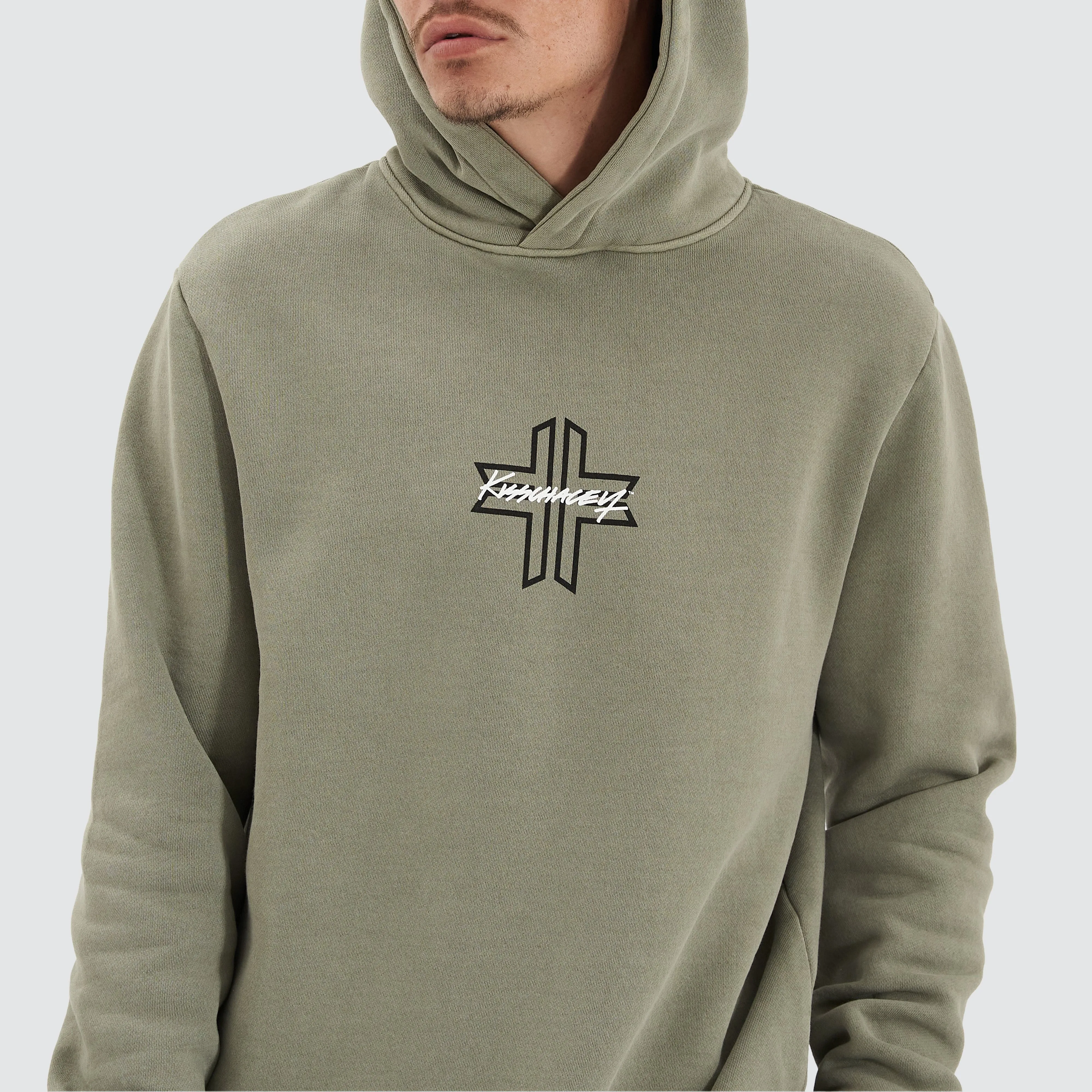 Shadow Dual Curved Hoodie Pigment Shadow