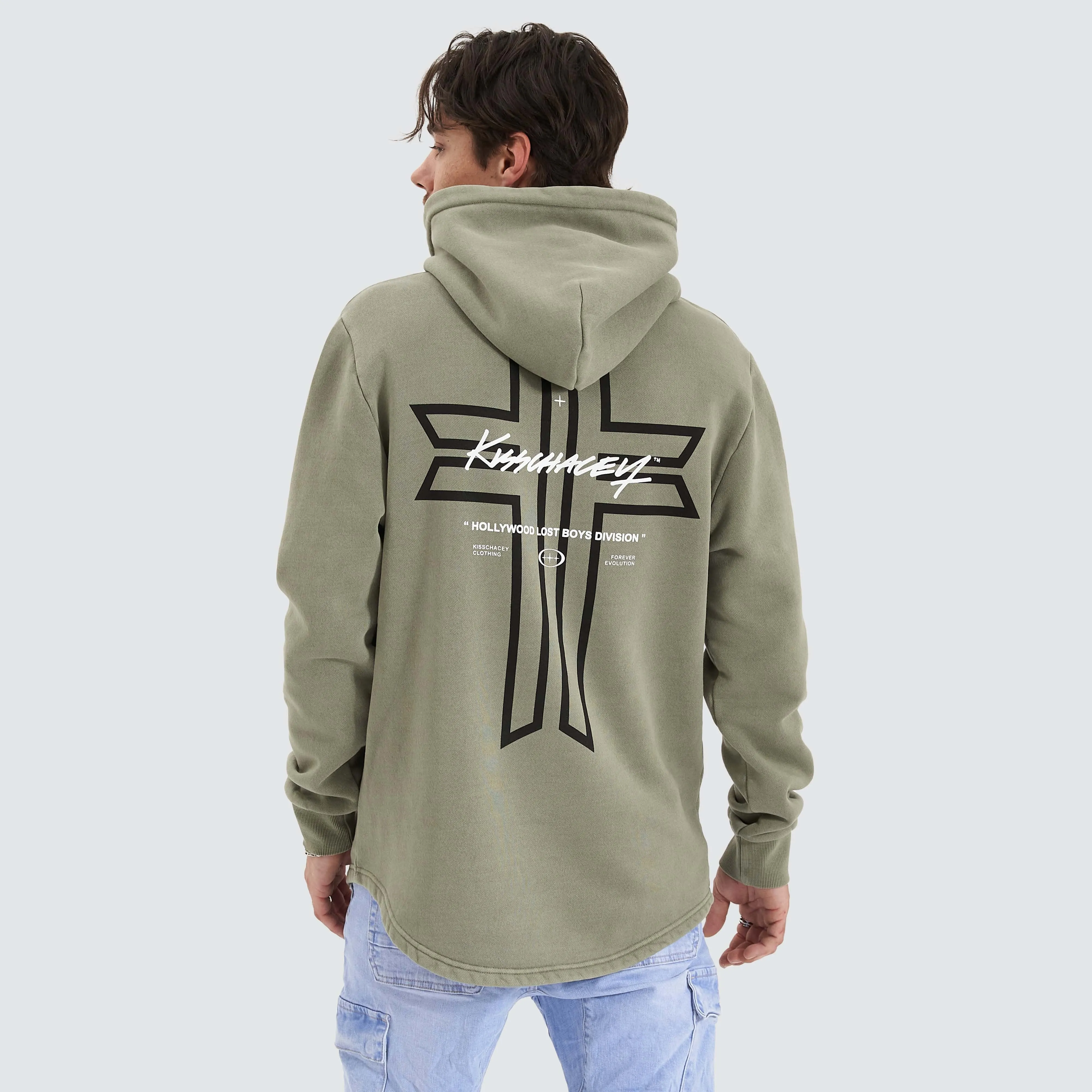 Shadow Dual Curved Hoodie Pigment Shadow