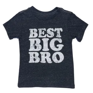 SILAS - Best Big Bro Tee in Charcoal