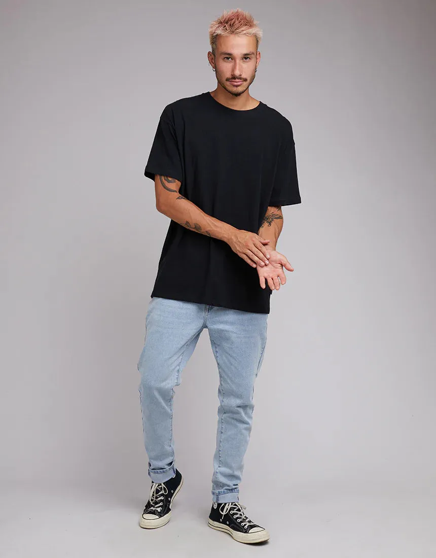 SILENT THEORY - Oversized Tee - Black