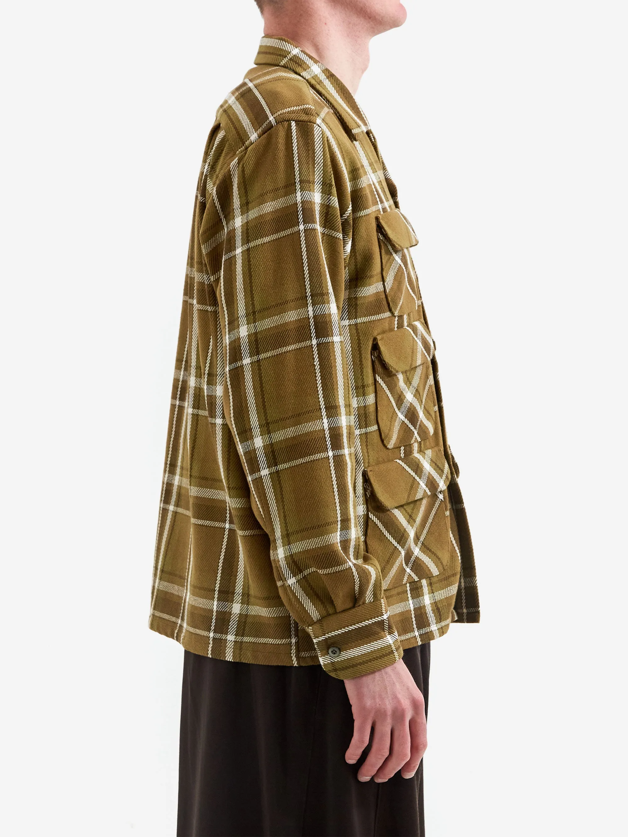 South2 West8 6 Pocket Classic Shirt- C-Olive
