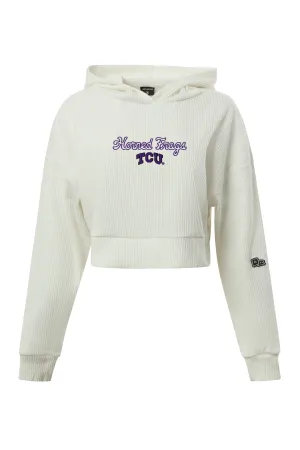 TCU Warm-Up Cropped Hoodie