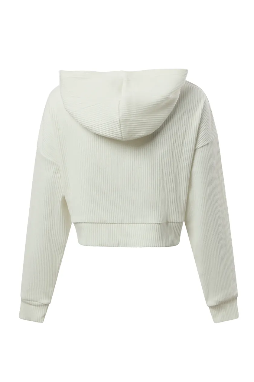 TCU Warm-Up Cropped Hoodie