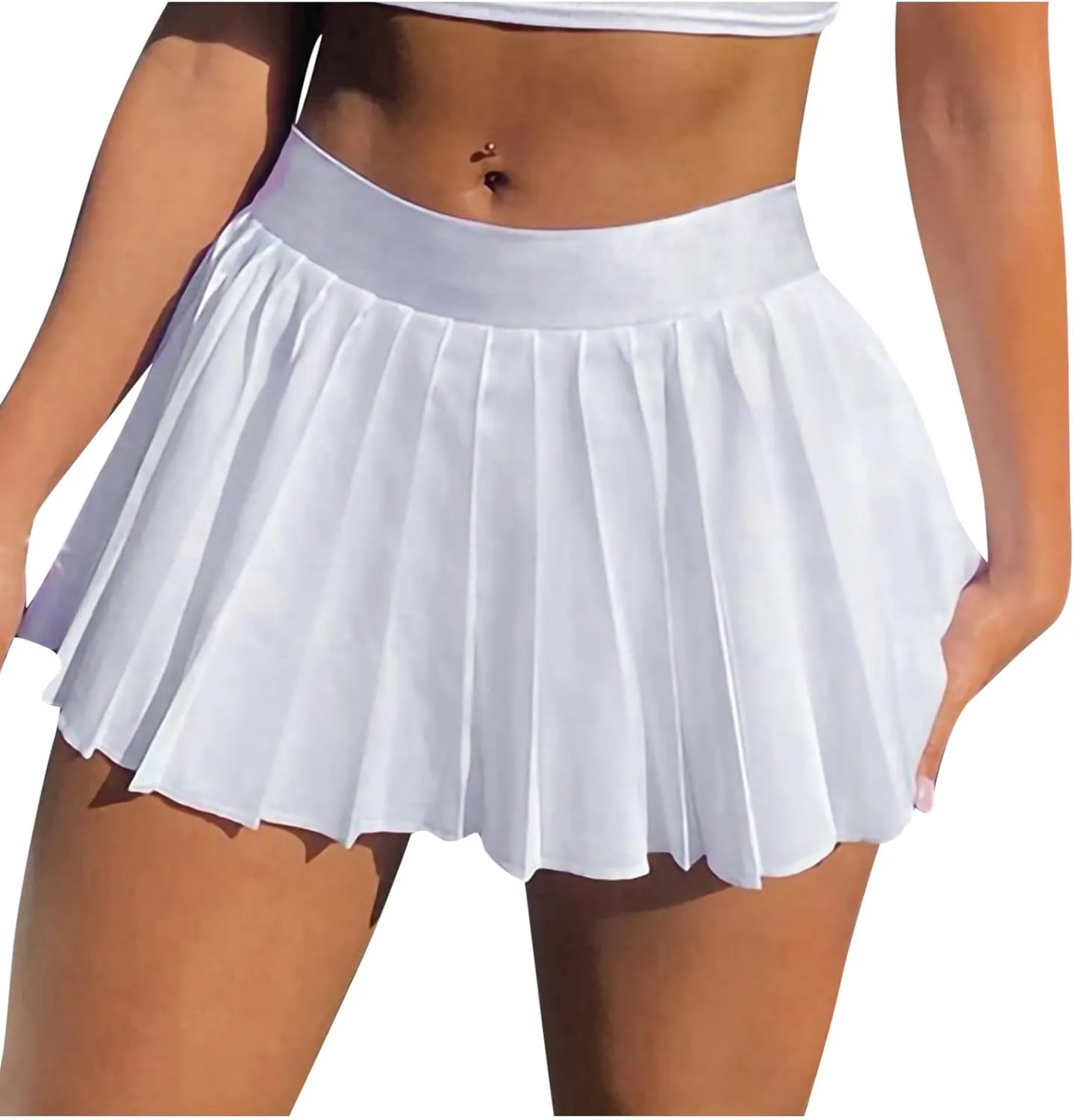 Tennis Skirt for Women Pleated Short Skirts High Waisted Sports Skirts Trendy Comfy Lightweight Mini Skirt Clothes