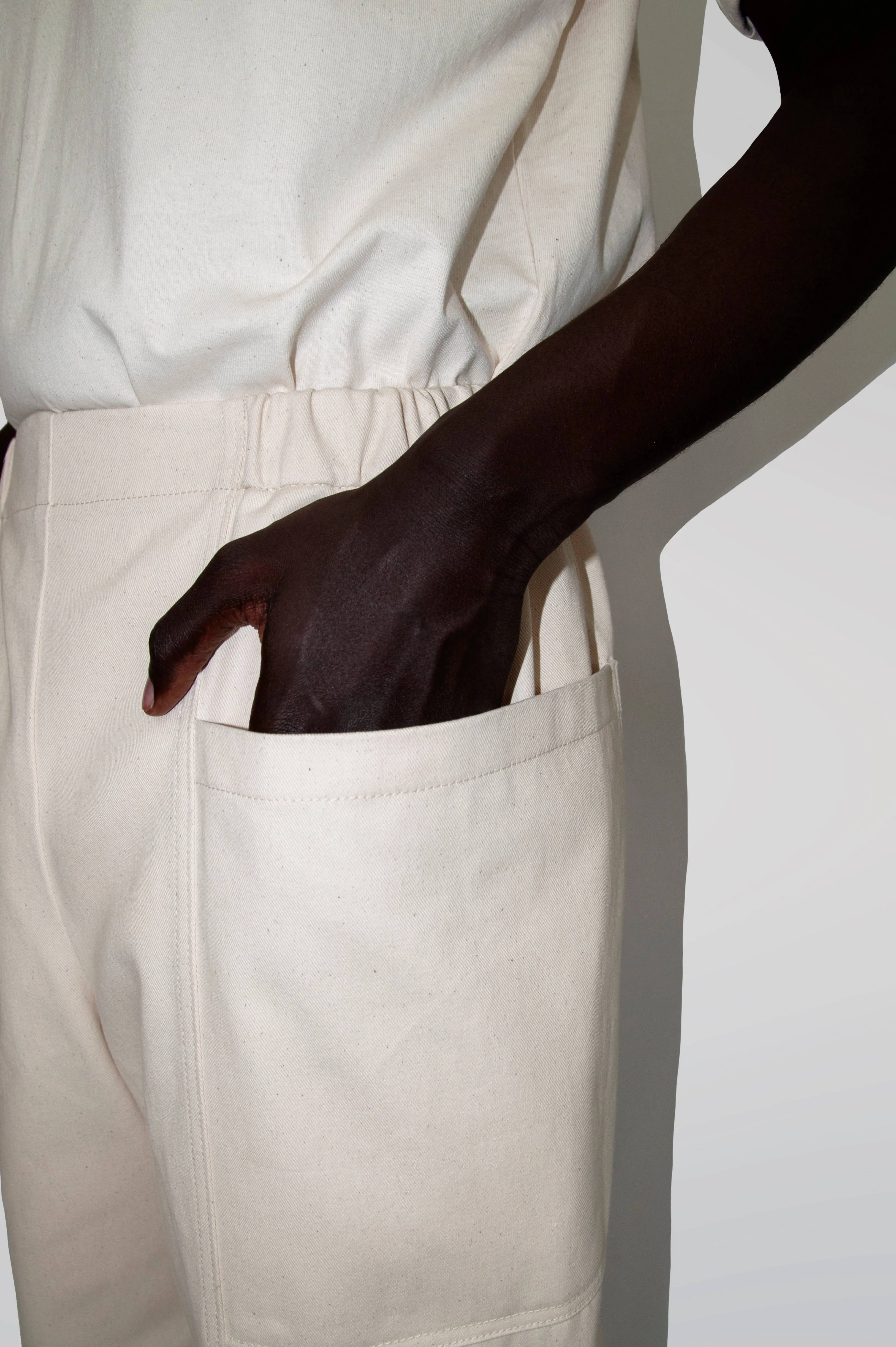 THE 'EASY' PANTS IN NATURAL