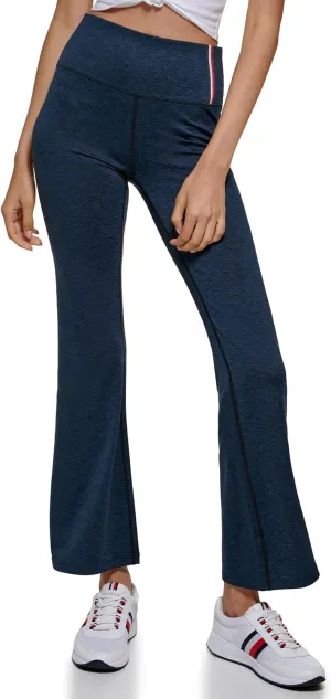Tommy Hilfiger Women's Yoga Pant Casual Legging High Rise Space Dye