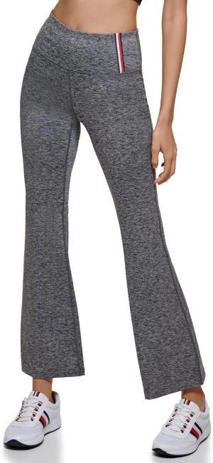 Tommy Hilfiger Women's Yoga Pant Casual Legging High Rise Space Dye