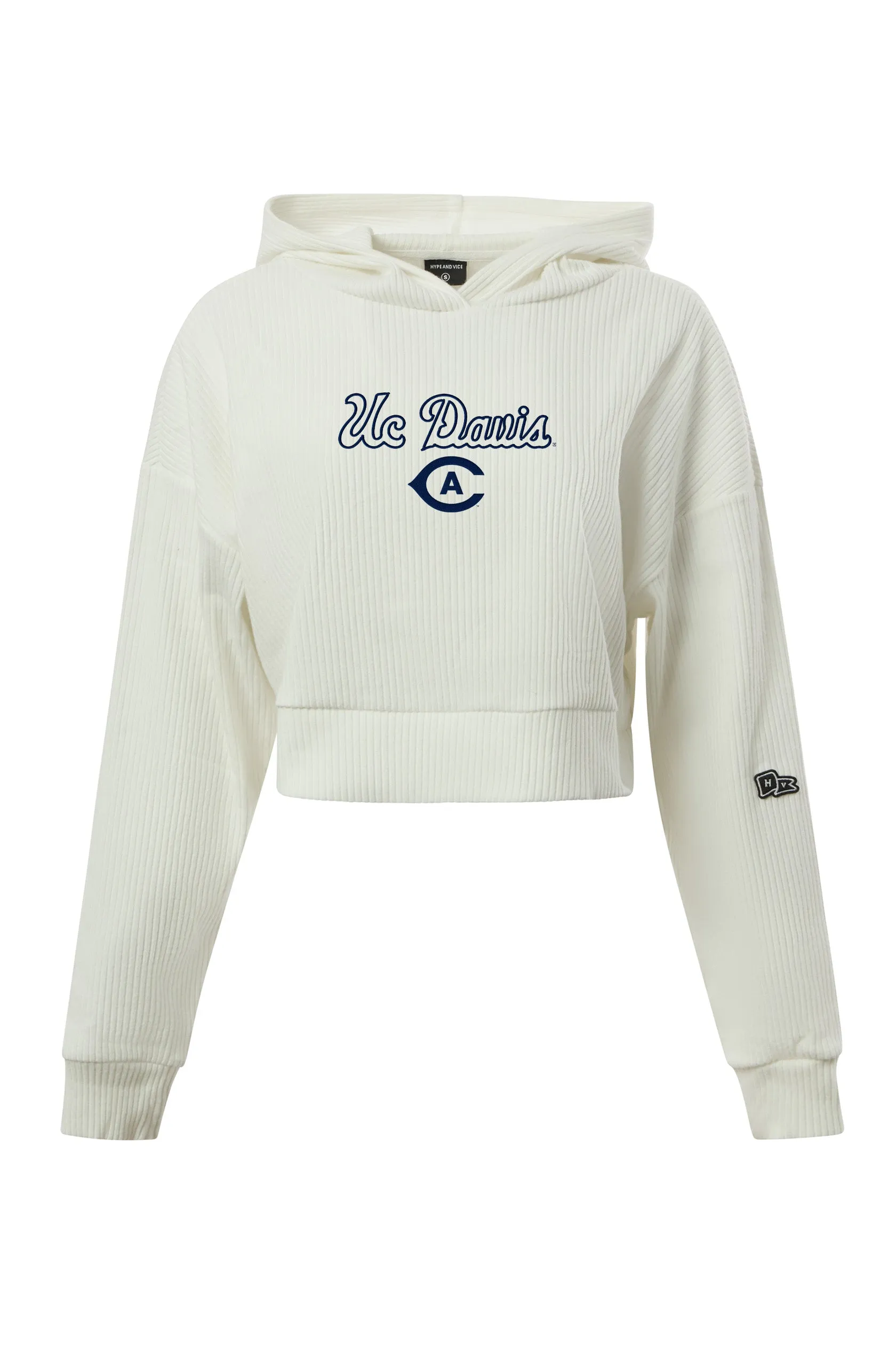 UC Davis Warm-Up Cropped Hoodie