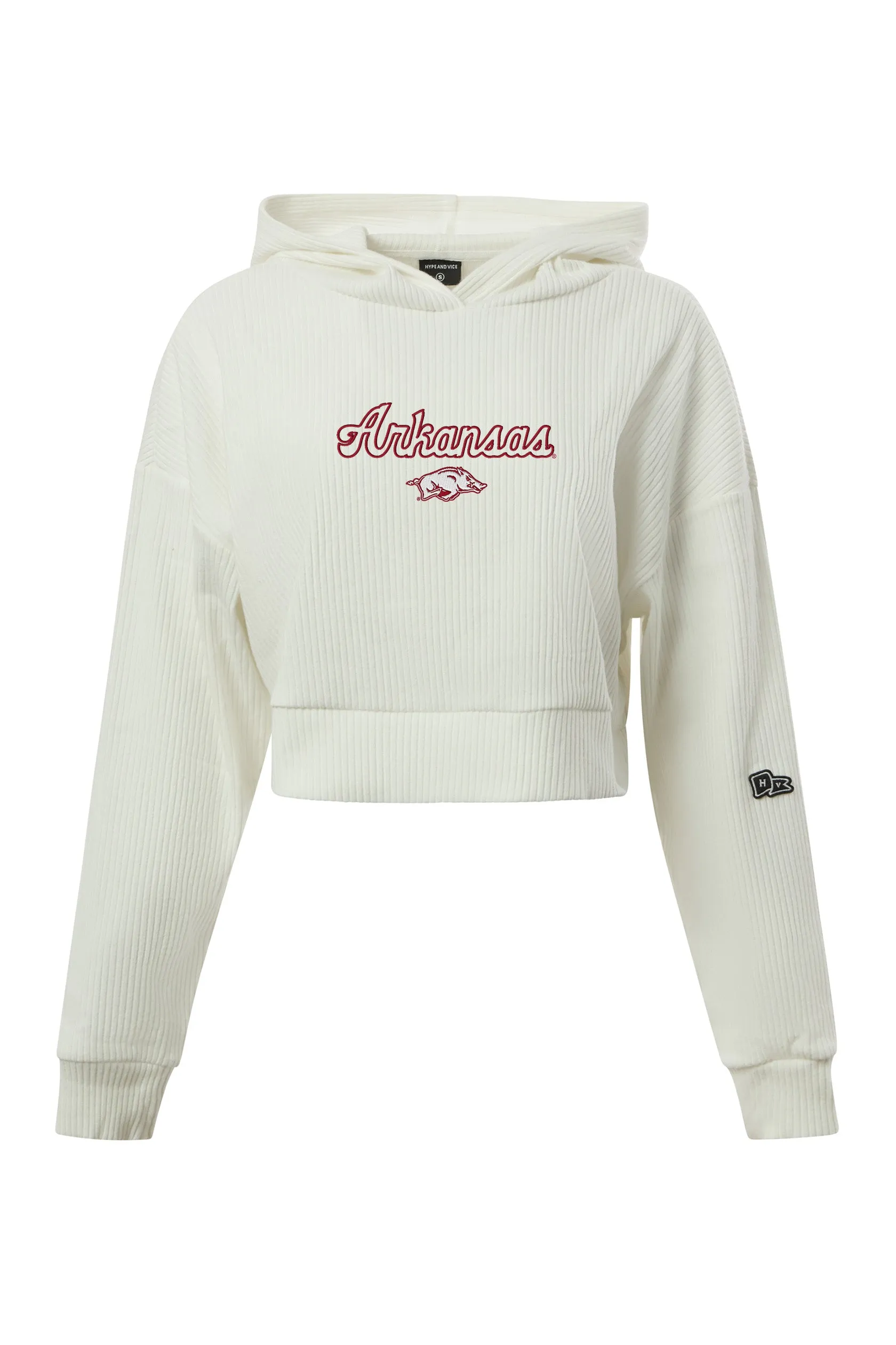 University of Arkansas Warm-Up Cropped Hoodie