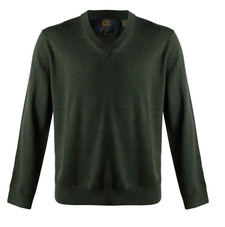 Viyella Wool Sweater V-Neck